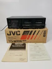 JVC TD-W106 Stereo Double Cassette Tape Deck Player Recorder