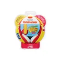 Наушники JVC HA-KD5-R-EF Kids красный/желтый