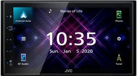 Автомагнитола JVC KW-M560BT 2DIN 4x50Вт v4.2 6.8" RDS