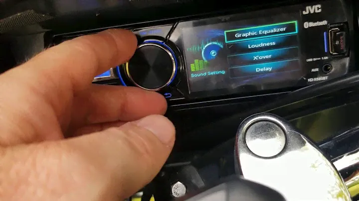 2013 Kawasaki Voyager JVC x560bt Marine Radio 3 inch lcd