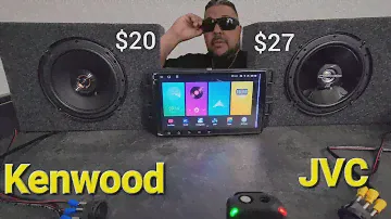 (Kenwood KFC-1666R vs JVC CS-J620) 6 1/2 speaker comparison