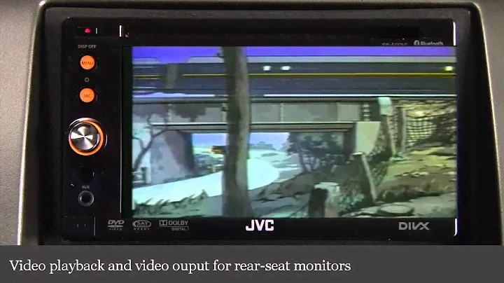 JVC KW-ADV794 DVD Receiver Display and Controls Demo | Crutchfield Video
