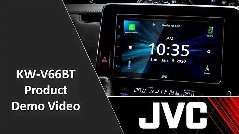 JVC KW-V66BT DVD Multimedia Receiver Product Demo Video