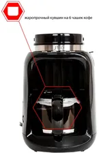 Кофеварка JVC JK-CF29