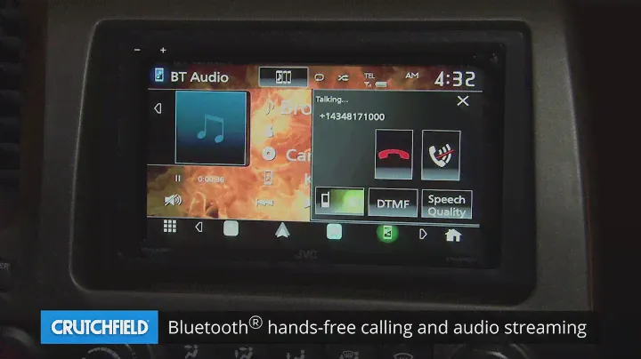 JVC KW-M845BW Display and Controls Demo | Crutchfield Video