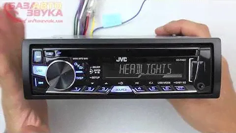 Автомагнитола JVC KD-R462EY Бюджетного класса Обзор avtozvuk.ua