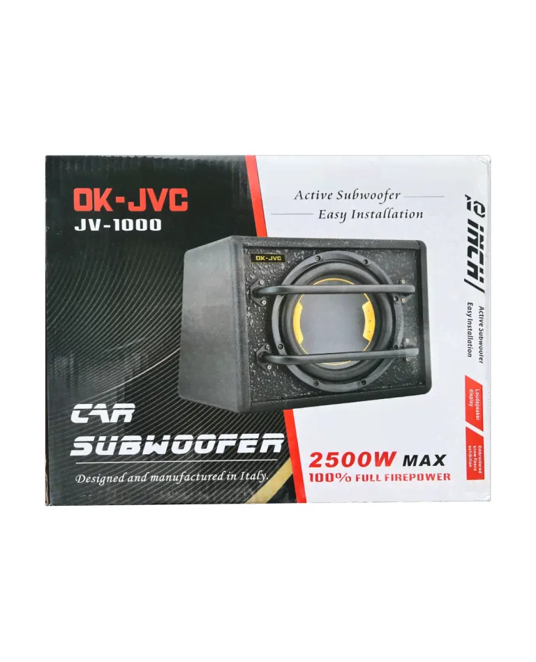 Сабвуфер Ok-JVC JV-1000 ( 10")-0