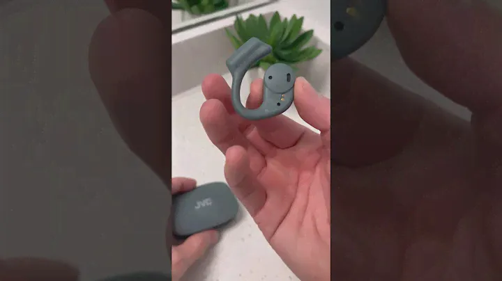 Testing the new JVC open ear headphones! #amazonfinds #gadget #jvc #nearphones #weird