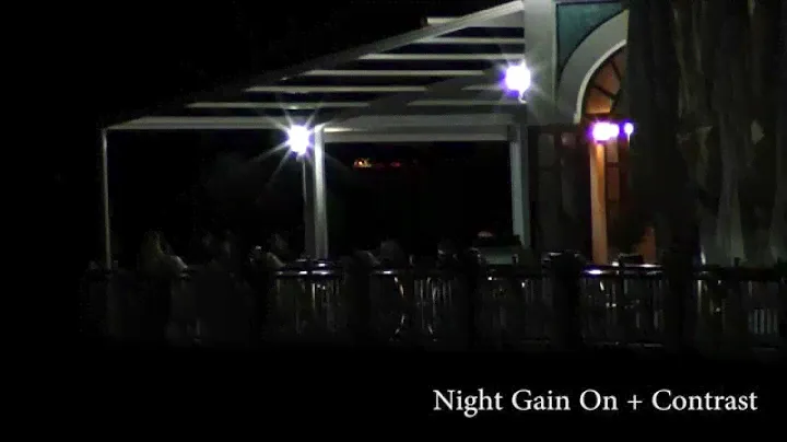 JVC GY-HM70E Night Gain On 16x - 64x