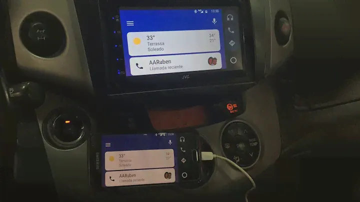 Android Auto con MirrorLink en la JVC KW-M25BT