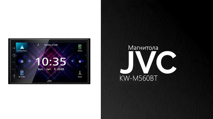 Распаковка магнитолы JVC KW-M560BT