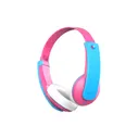 JVC JVC Наушники JVC беспроводные детские, модель HA-KD9BT-P-E, серия KIDS - Bluetooth. Цвет: розовый/голубойJVC Наушники беспроводные детские, модель HA-KD9BT-P-E, серия KIDS - Bluetooth. Цвет: розов