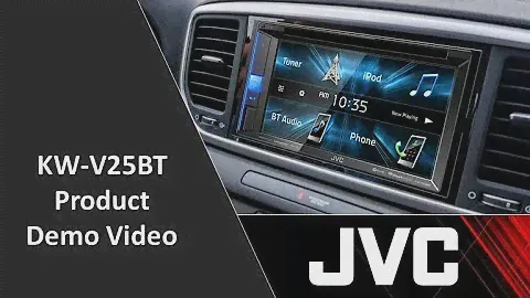 JVC KW-V25BT DVD Multimedia Receiver Product Demo Video