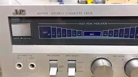 JVC KD-V11 Cassette Deck