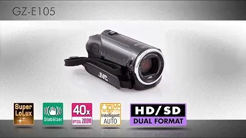 JVC GZ-E105 camcorder specificaties