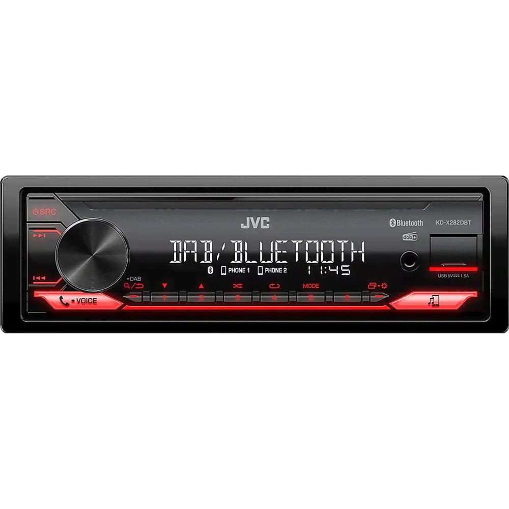 Автомагнитола JVC KD-X282BT DSP-0