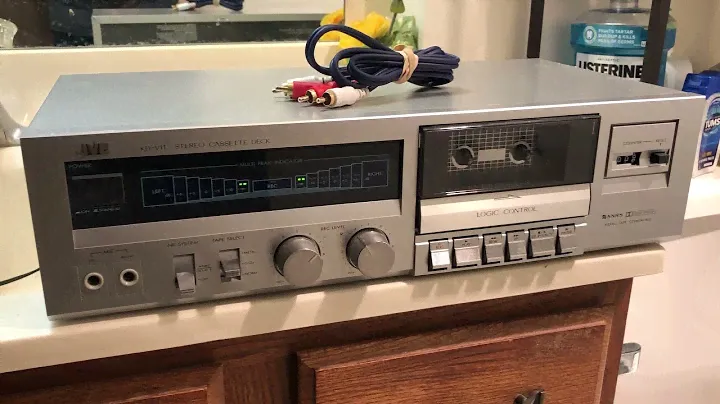 JVC KD-V11J Stereo CASSETTE TAPE DECK Dolby - Clean Condition!