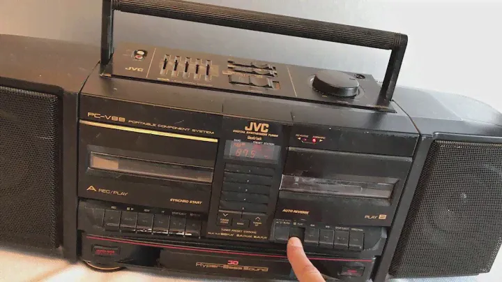 Jvc pc-v88 boom box