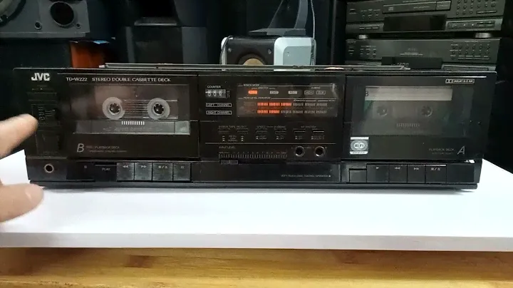 Cassette Deck JVC TD-W222 - ĐT Zalo:0964540075 - 0858992826