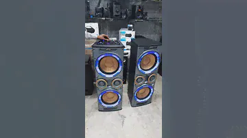 Jvc speaker  sound testing