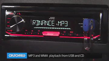 JVC KD-R490 Display and Controls Demo | Crutchfield Video