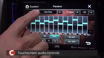 JVC KW-V25BT Display and Controls Demo | Crutchfield Video