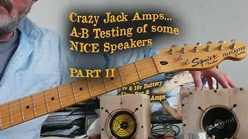 Crazy Jack Amplifier 4 Ohm Speaker Shootout: JVC CS J410X vs Unbranded Yellow Thang! (Review Part 2)