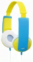 Наушники JVC KIDS проводные детские (HA-KD5-Y-EF) Желтые/голубые
