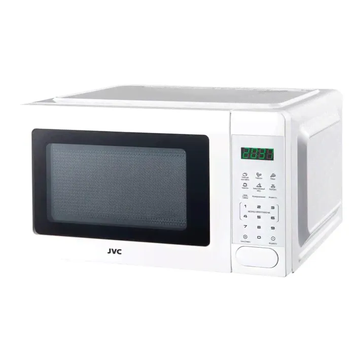 Микроволновая печь JVC JK-MW365S, 700Вт, 6 программ, 10 уровней мощности, сенсор, 20 л, цвет белый-0
