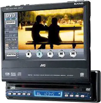 JVC KD-AV7001 (с полностью съёмным монитором)-0