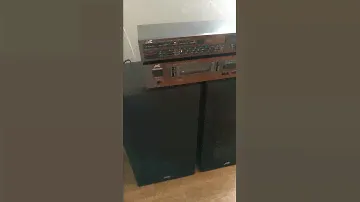 Jvc A-K100 amplifier, Jvc T-GXIL tuner and Jvc S-PX3 speakers