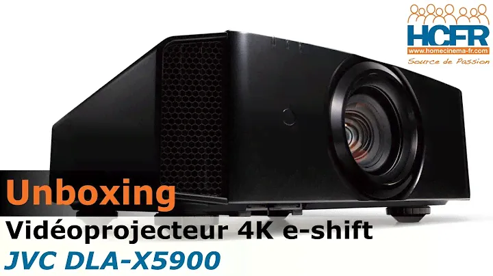HCFR JVC DLA-X5900 unboxing