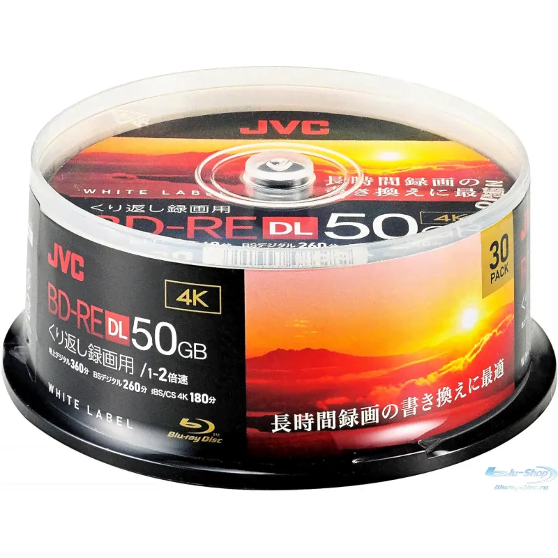 Victor JVC Blu-ray диски BD-RE 50 ГБ 2x-2