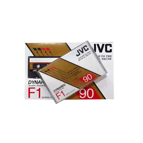 Аудиокассеты "JVC F1/90 Dynarec" 10шт/уп-0