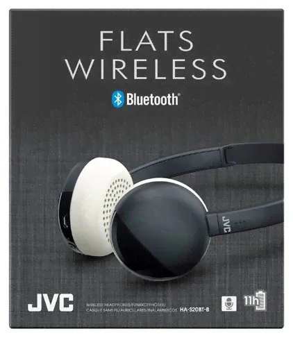 Беспроводные наушники JVC HA-S20BT-B черный-1