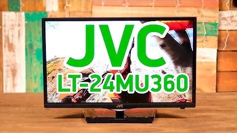 JVC LT-24MU360 - компактный телевизор для маленькой комнаты - Видео демонстрация