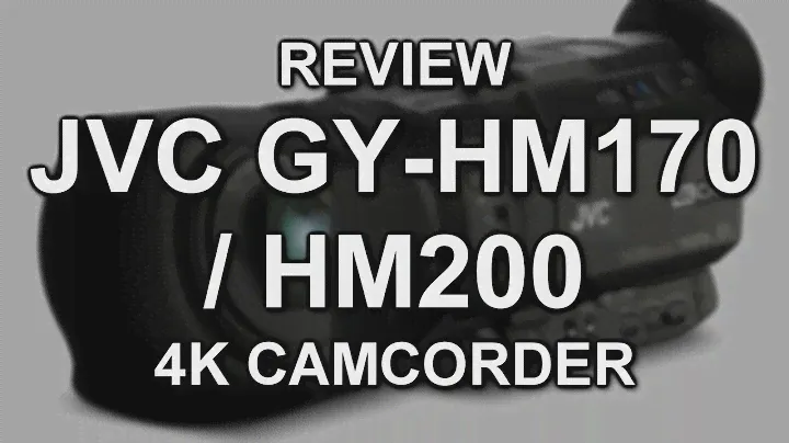 Обзор: камкордер JVC GY-HM170/GY-HM200 4K