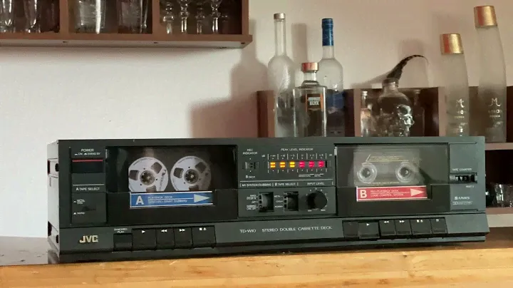 JVC TD-W10U Vintage Stereo Double Casstte Deck