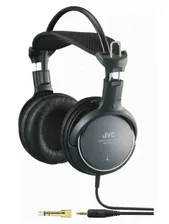 2 Наушники JVC полноразмерные комфортные, модель HA-RX700-E. Цвет: черный уценённый