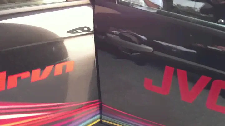JVC DEMO CAR IN SAUDI