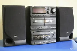 Музыкальный центр JVC MX-C330, колонки+пульт в Москве
