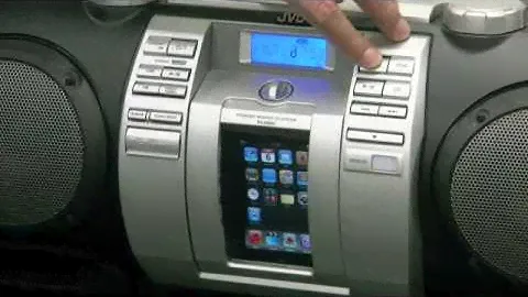 Playing iPod on JVC's BoomBlaster