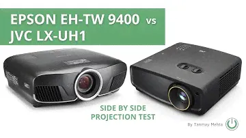 Epson EH-TW 9400 vs JVC LX UH1 Live Demo Test | Best 4K Home Cinema Projector | LCD vs DLP Projector