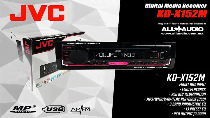 UnBoxing  - JVC KDX152M