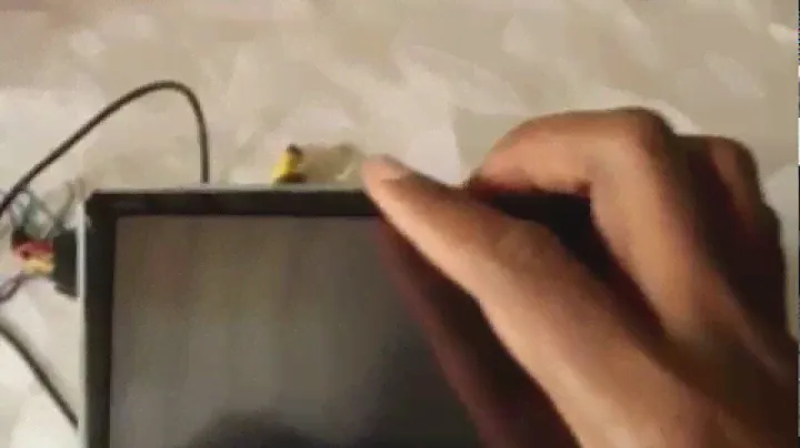 How To Detach The Screen Of A JVC KW-AVX840 Multimedia Reviever