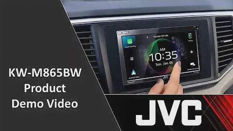 JVC KW-M865BW Digital Multimedia Receiver Product Demo Video